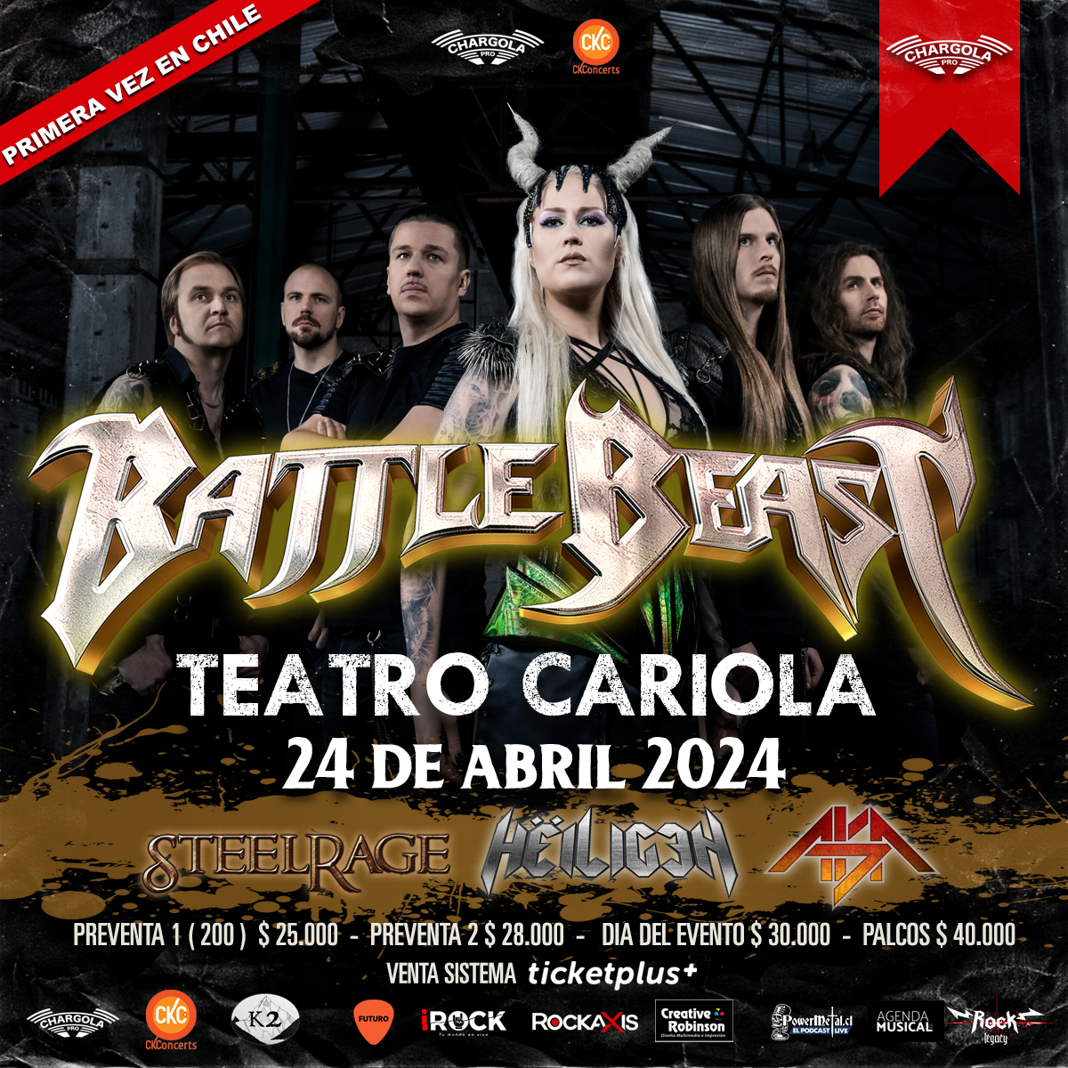 Battle Beast: Enfrentando los desafíos del Metal